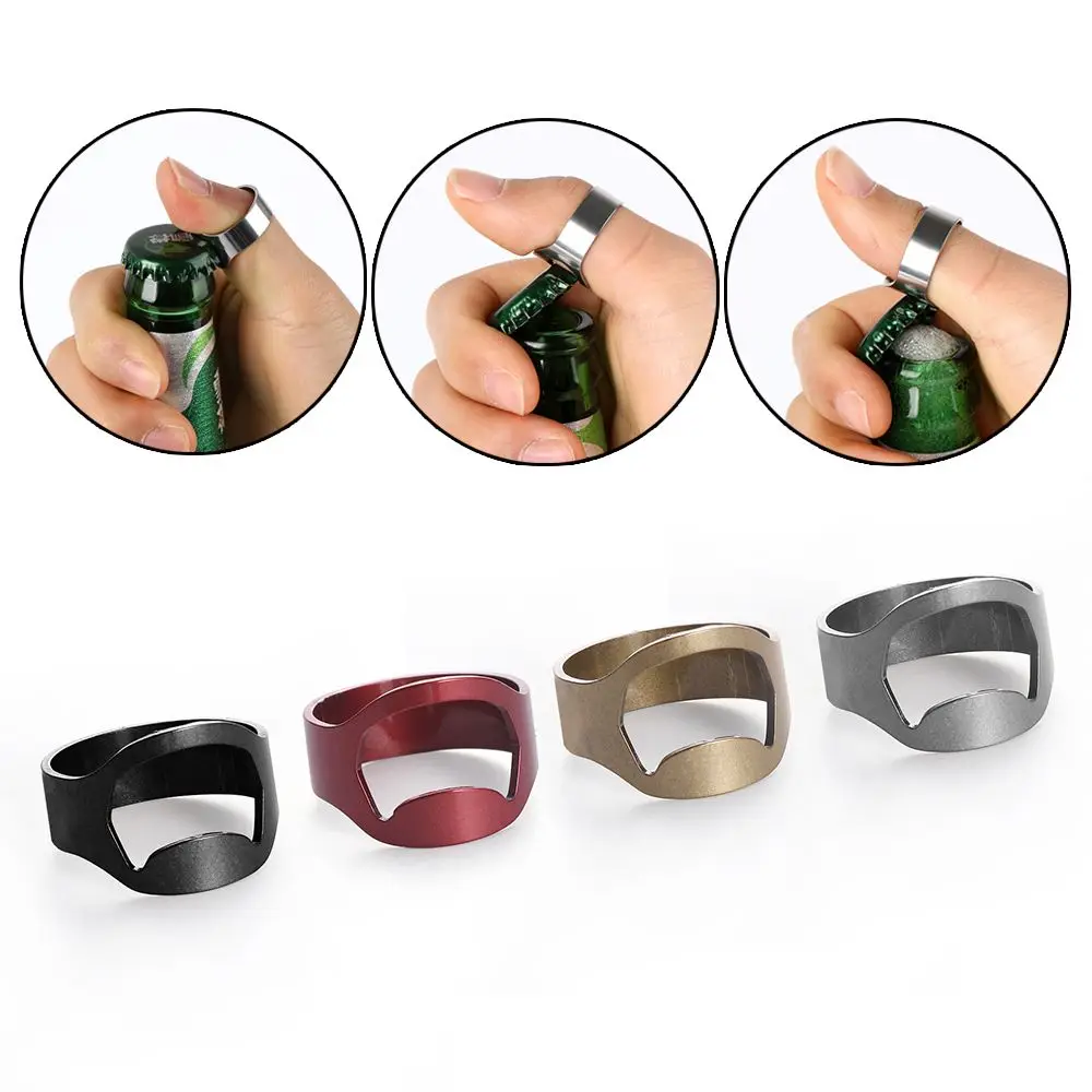 1/3pcs tragbare Home & Living Bar liefert Fingerring öffner Küchen werkzeug Bierflaschen öffner Gadgets