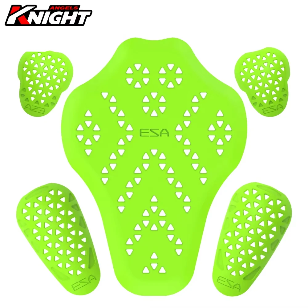 Motorcycle Shoulder Elbow Back Protection Pad Racing Safety Insert Armor Back Protector Pad Moto Equipment CE Level 2 Certified