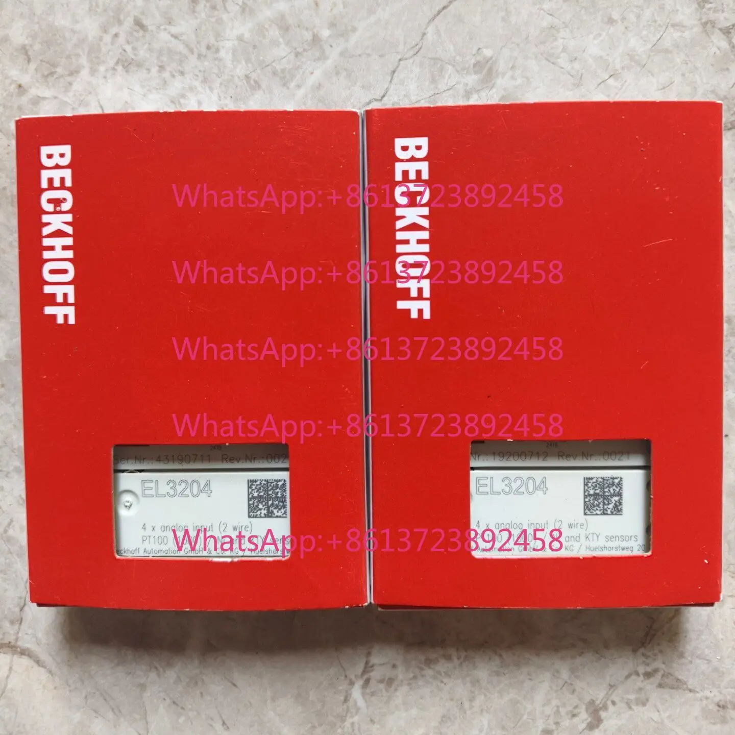BECKHOFF EL3204 module | original and genuine German