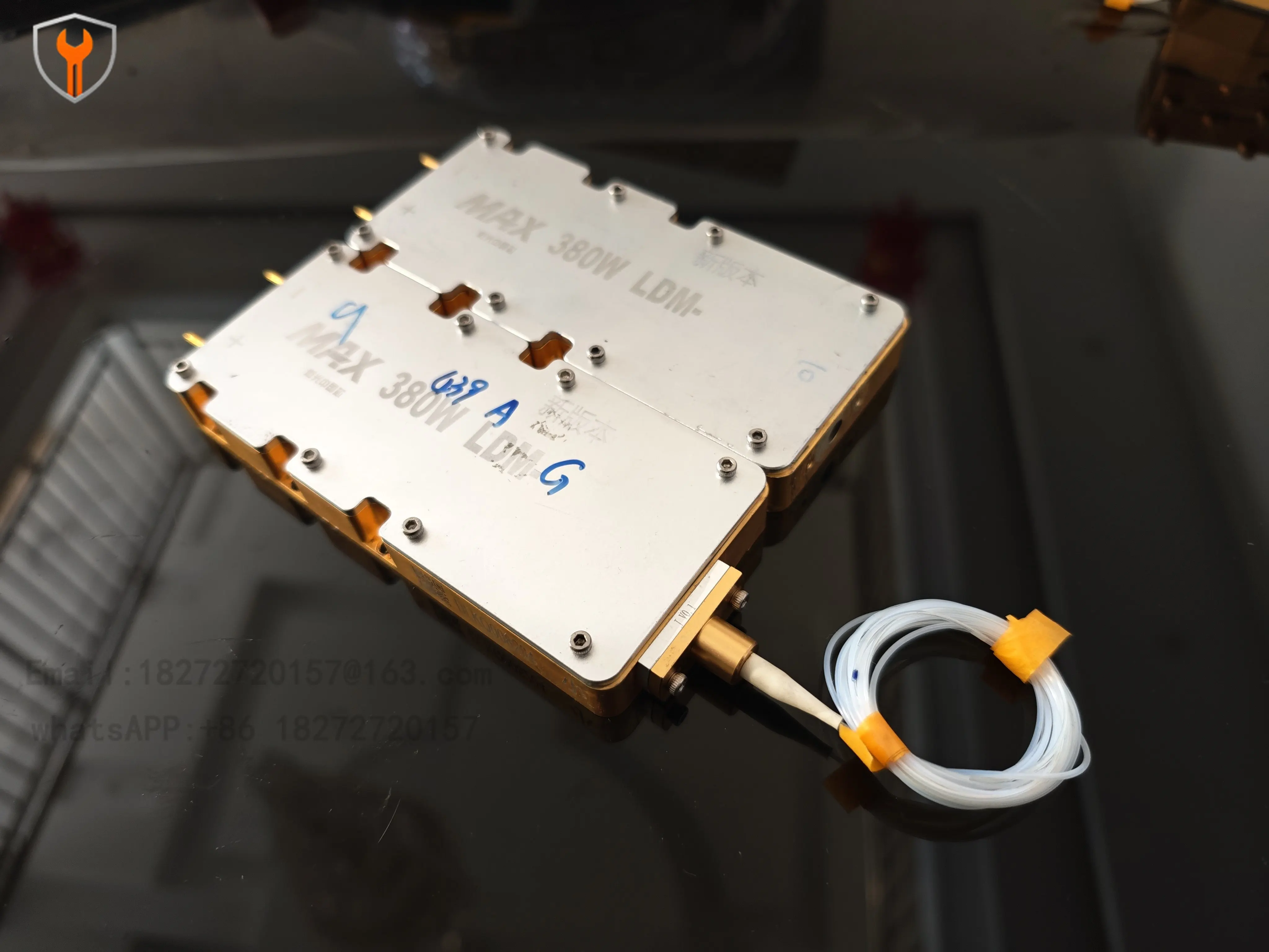 Second-hand 380w long laser pump source ultra-high power disassembly laser cannon accessories with optical fiber for maintenance