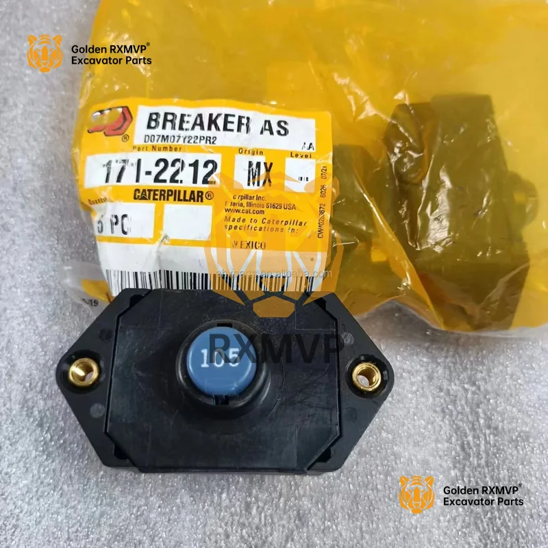 For Circuit Breaker Relay Caterpillar Excavator Mechanical Parts 171-2212 171-2211 171-2210