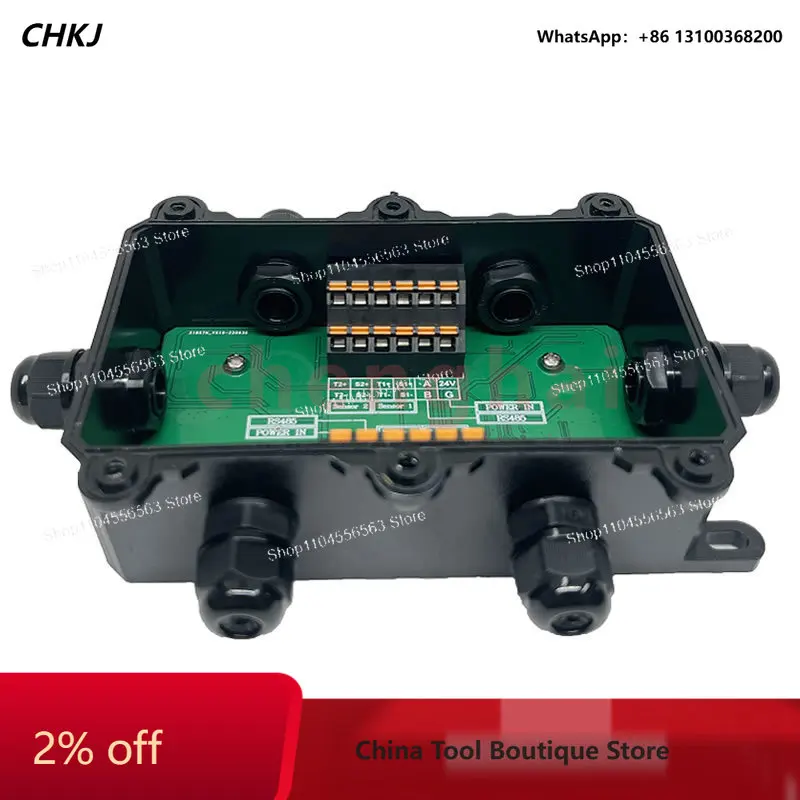 4-Channel Vibrating Wire Data Acquisition, RS485 MODBUS RTU Stress Strain ing System