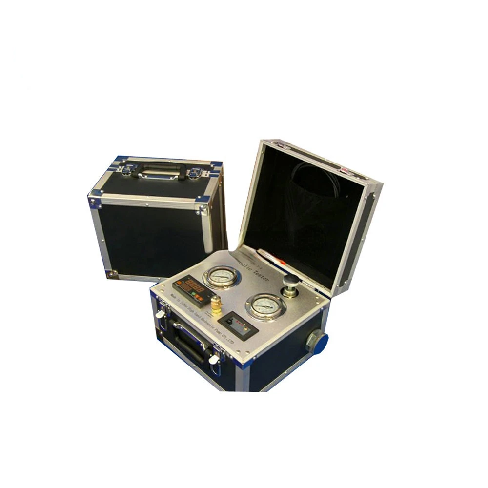 Compact lightweight self-contained portable Hydraulic tester with laboratory accuracy