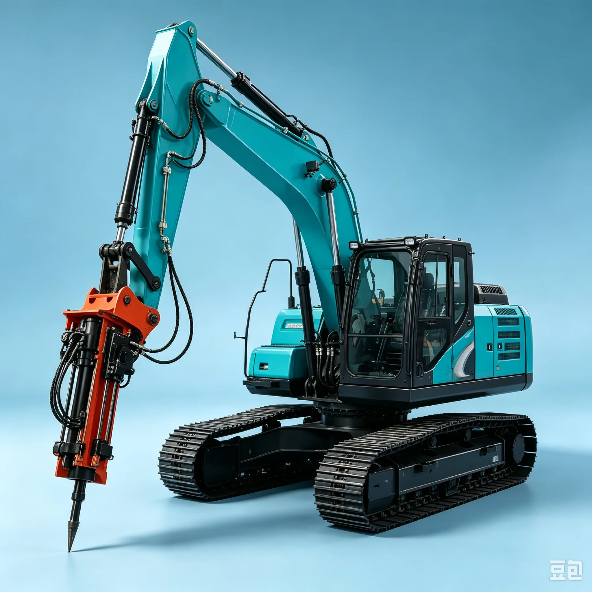Rock Quarrying Static Hydraulic Drill Splitter Attachment for 