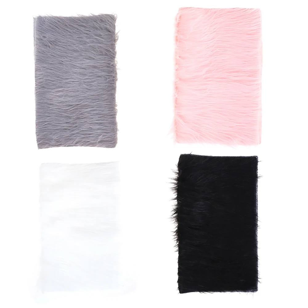 Foldable Soft Fur Washable Manicure Practice Cushion Background Photo Tool Nail Art Table Mat Nail Art Equipment