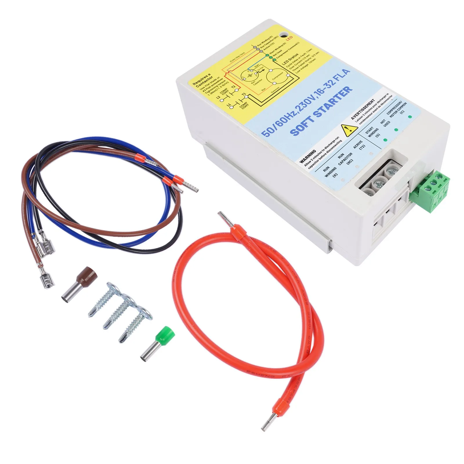 

AP01 16-32A 230 Volts AC Soft Starter Motor Protection for Utility/Generator Power