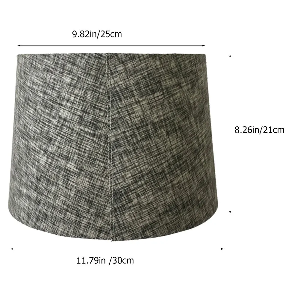 Abat-jour de remplacement en tissu de lin, pour Table, sol, lampe de bureau, couverture de lumière douce, abat-jour de remplacement