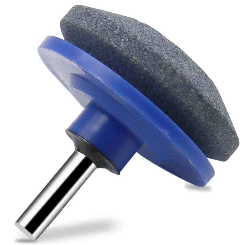 Lawn Mower Dull Blade Sharpener Universal Grinding Rotary Drill Blade Sharpener with Balancer for Lawn Mower Tractor Garden Tool