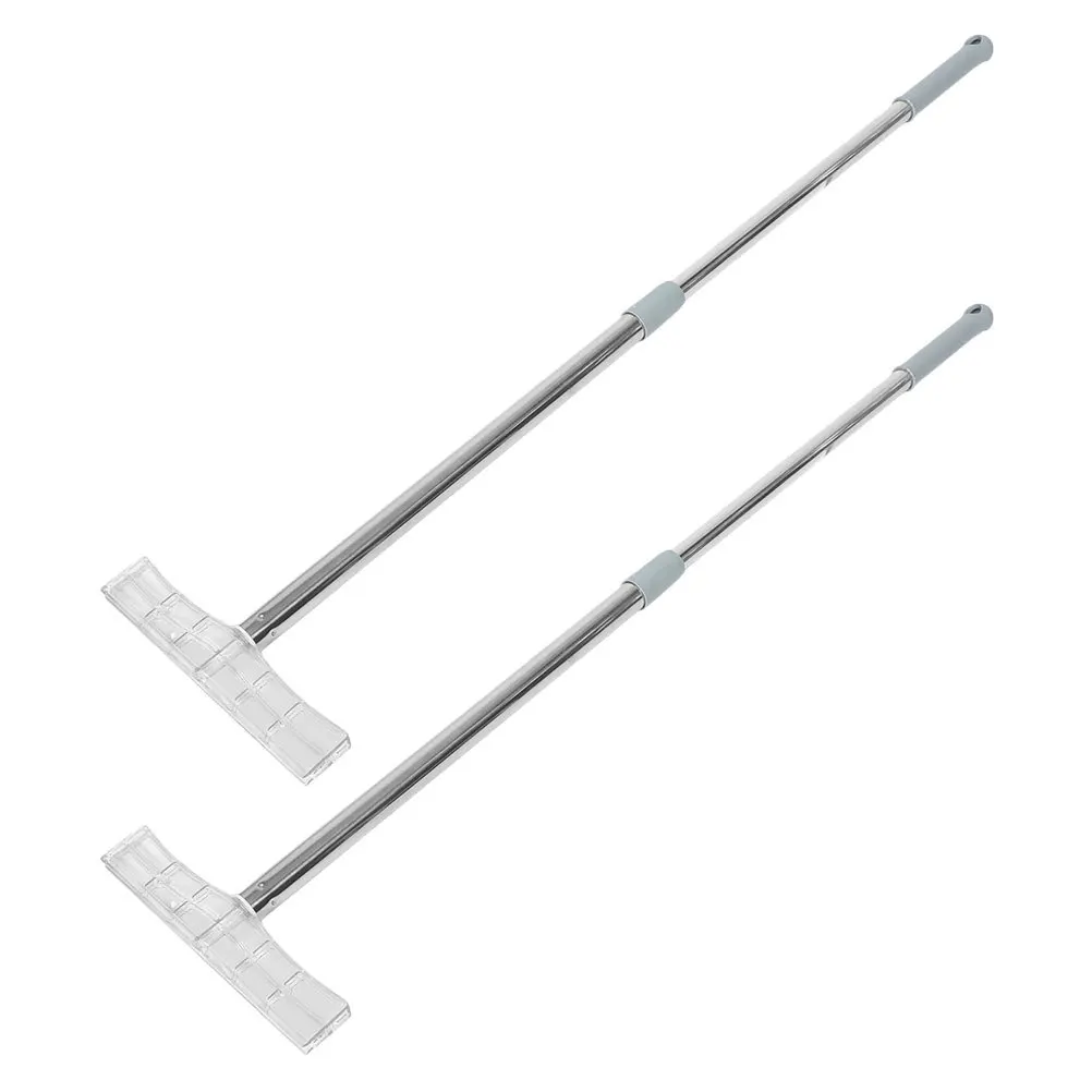 2 قطعة حامل علامة محمول قابل للتمديد من الفولاذ المقاوم للصدأ لافتة دليل معرض ترحيب المطار #4