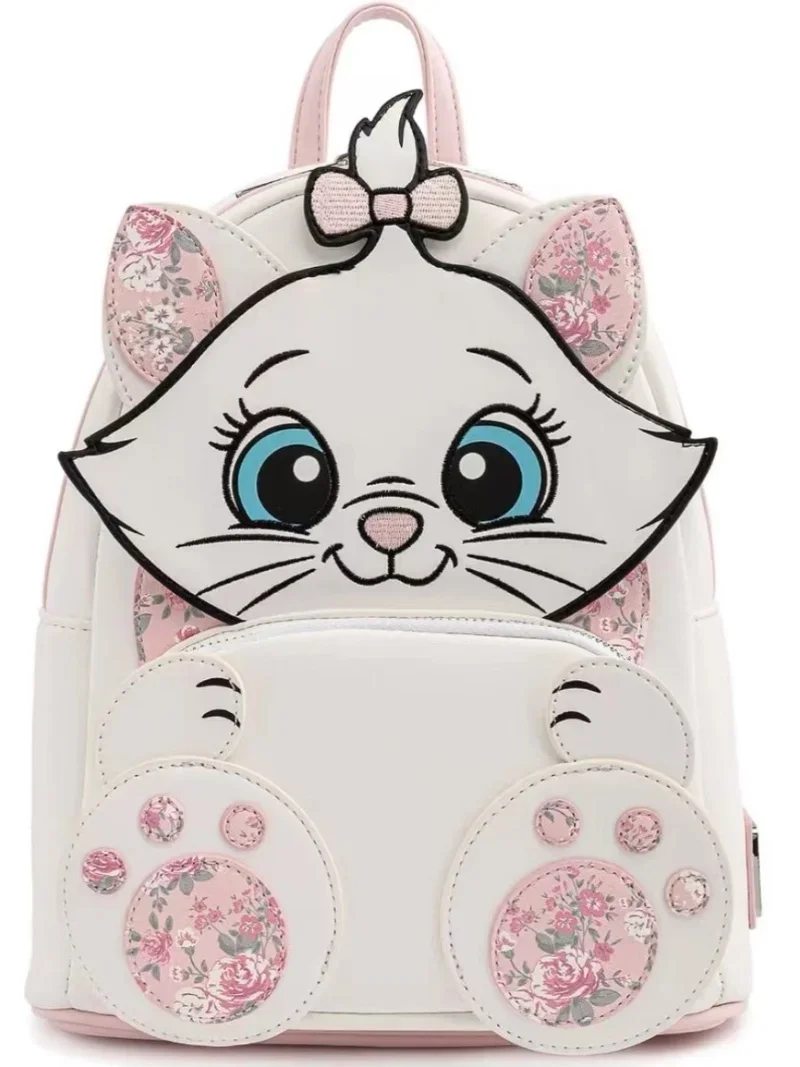 Disney Loungefly Mary Cat Cartoon Backpack Anime Peripheral Cute Backpack For Women Backpack For Children Backpack For Girl Gift