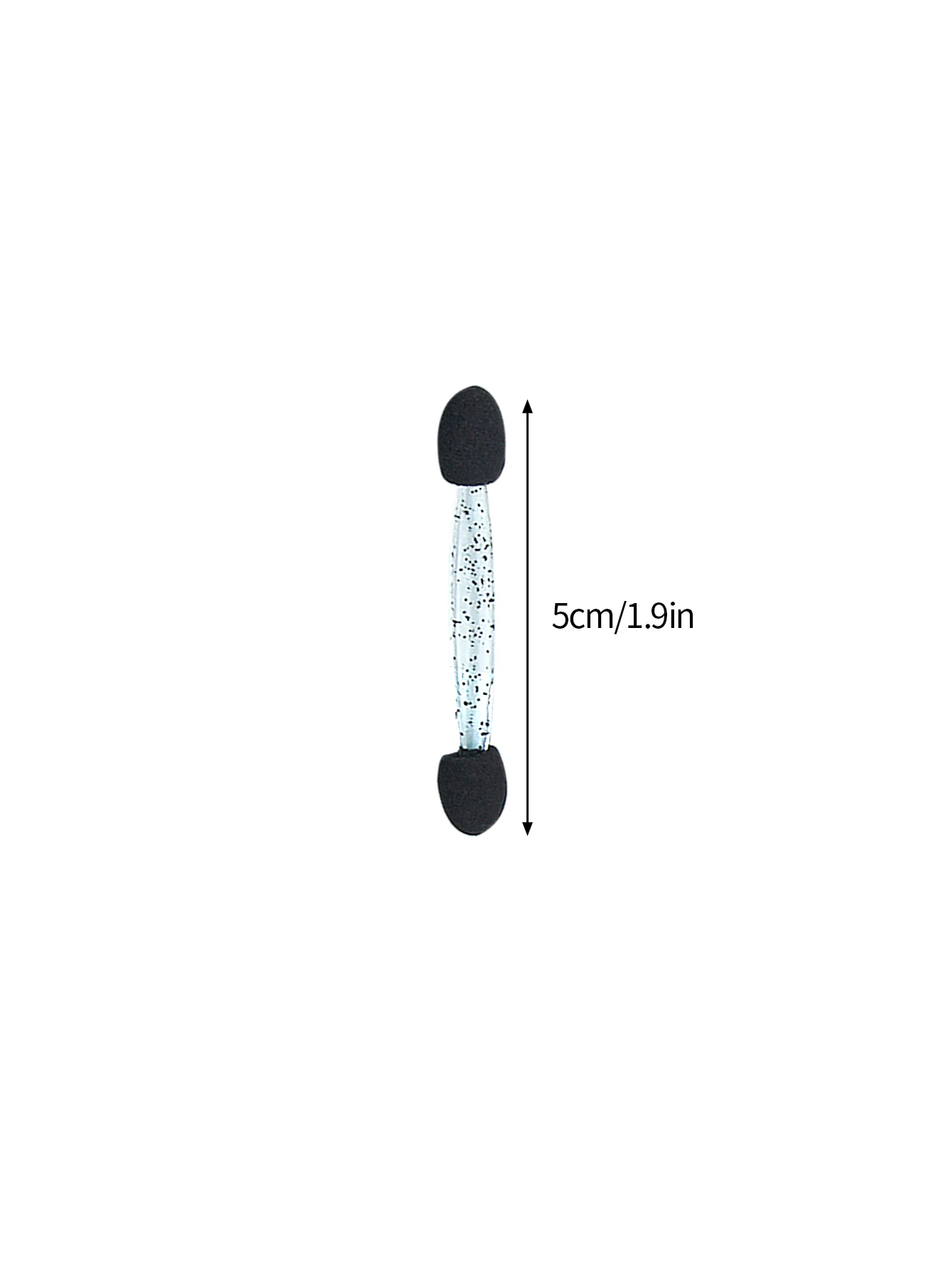 50-delige spons oogschaduwborstelset - Aurora Mirror Nail Art Sticks + ogencontour mengborstelset voor make-up/nagelkunstenaars