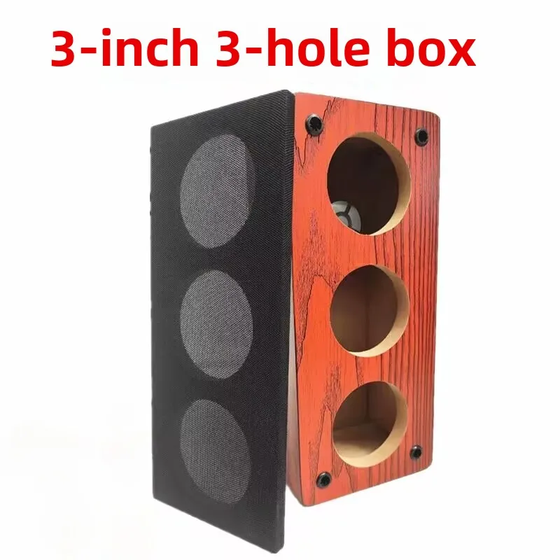 

KYYSLB 3-дюймовый средний сабвуфер с 3 отверстиями, пустая коробка, пассивный динамик, корпус динамика «сделай сам», автомобильный усилитель, корпус динамика