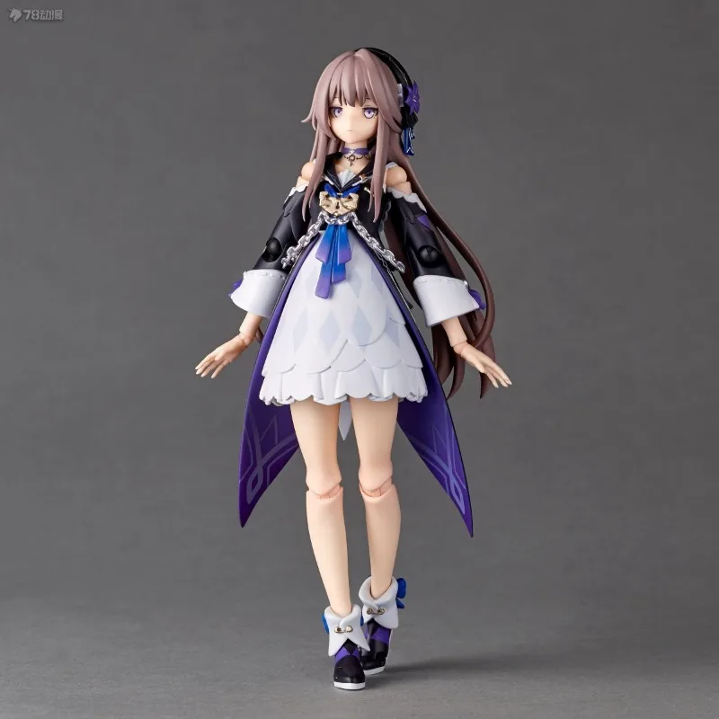 โHonkai Star Rail/miHoYoโ Herta Movable Action Figure Cute Kawaii Origina KAIYODO Anime Statue Model Doll Collectible Toy Gifts