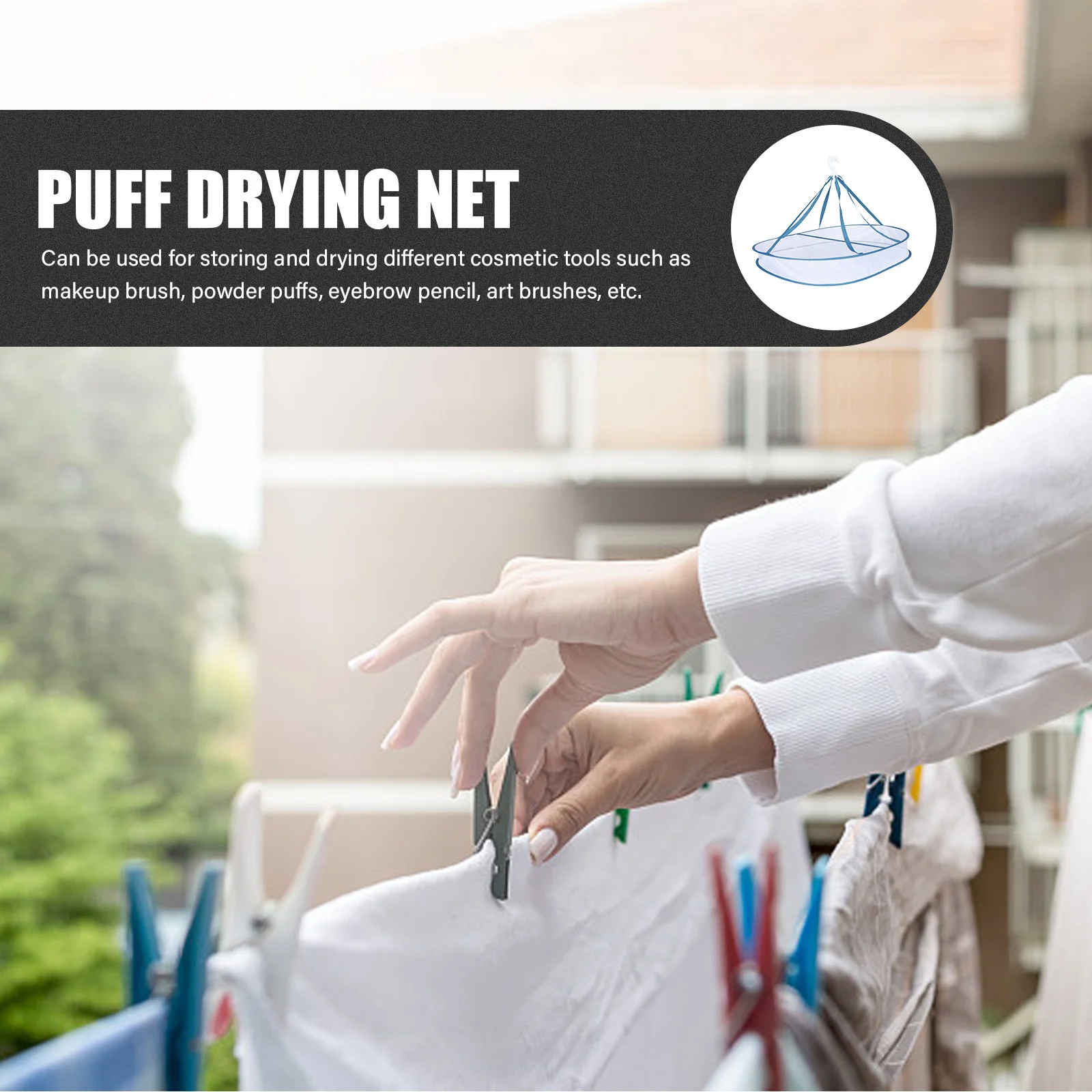 

Single-Layer Clothes Drying Basket Foldable Laundry Dry Container Household Clothes Hanging Storage Basket Laundry Drying Tool