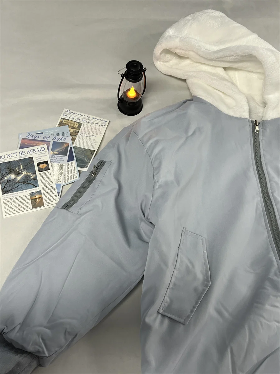 Parka Cappotto da donna Moda coreano imbottito in cotone Design semplice Casual Tinta unita Comodo capispalla allentato Morbido minimalista