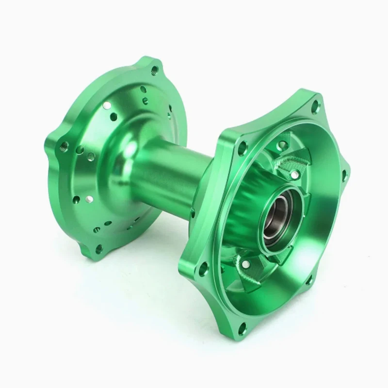

Custom Front Rear Blue Wheel Hubs for Motorcycle Anodized Aluminum CNC Machined Parts Prototype Service