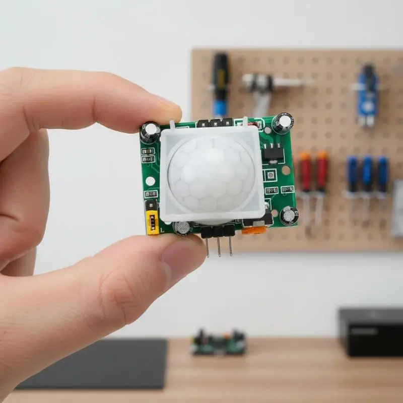 HC-SR501 Mini IR PIR Motion Detection Module Adjustable Sensitivity with Case for  Raspberry Pi Portable Device DIY