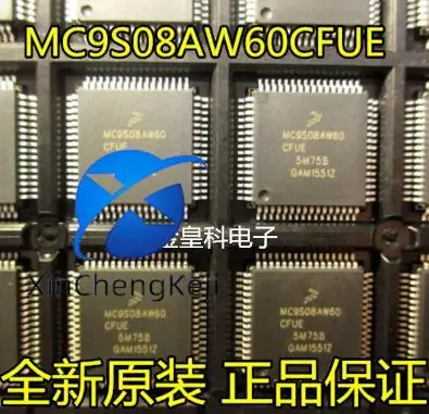 

10 шт. Оригинальный Новый MC9S08AW60CFUE 8-битный микроконтроллер MCU QFP-64