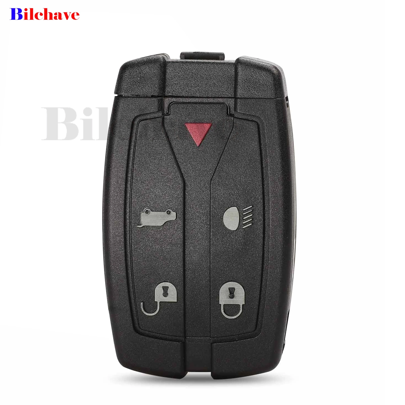 Bilchave 5 Buttons Remote Car Key Shell Fob Case For Land Rover Discovery 4 Sport Evoque Freelander 2 3 LR2