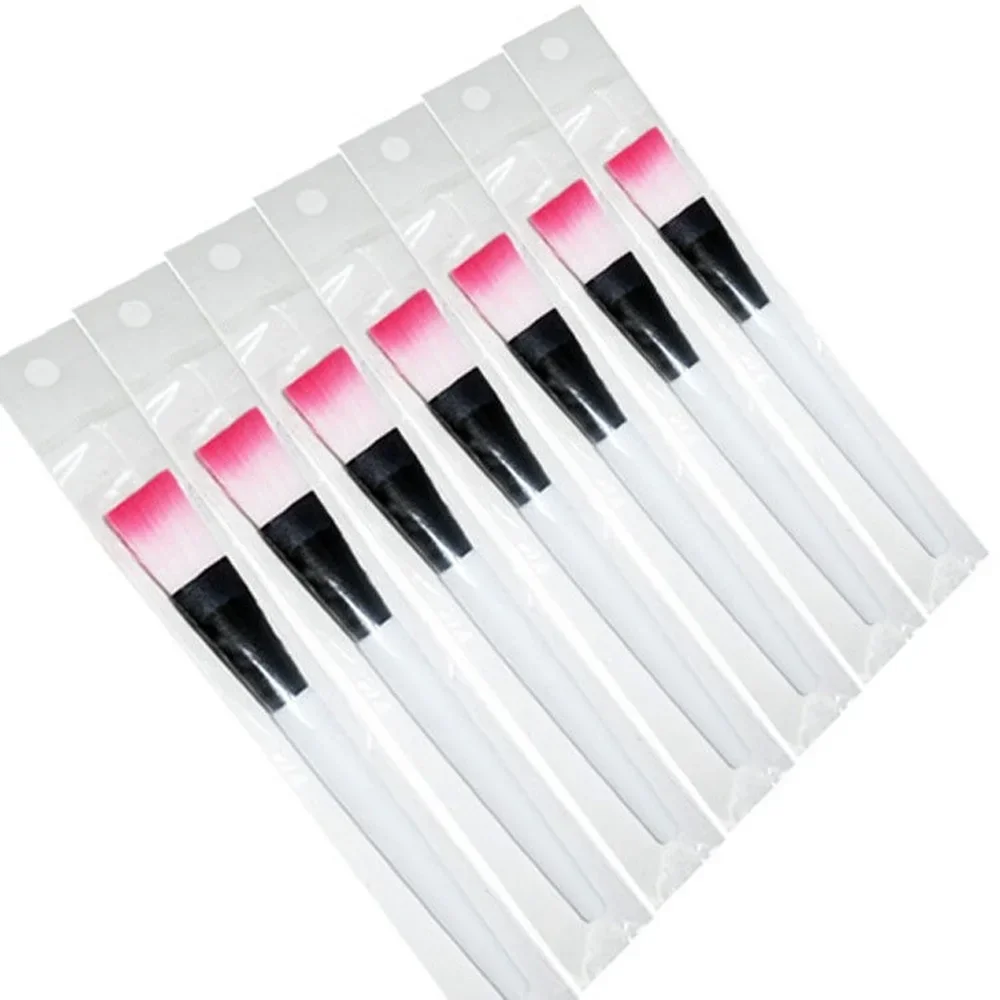 10pc/set Facial Mask Brush Makeup Brushes Eyes Face Skin Care Masks Applicator Cosmetics Mask Brush Tools Clear Handle