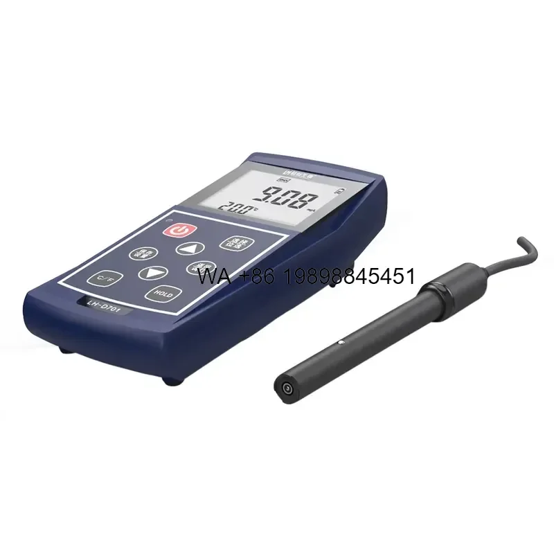 Wmwmnu for Aquaculture Water Test Rechargeable Portable Water Quality Dissolved Oxygen DO Meter Tester LH-D701