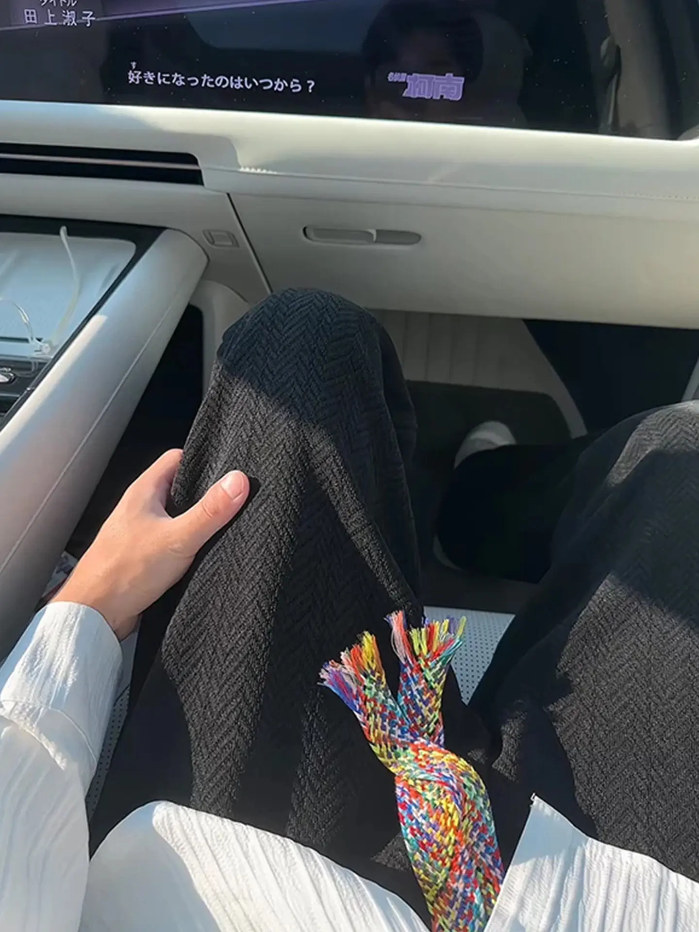Casual Straight Leg Pants Men's Design  Weave Drapey Wide Leg Pants Visual Leg Lengthening Drawstring Waist
