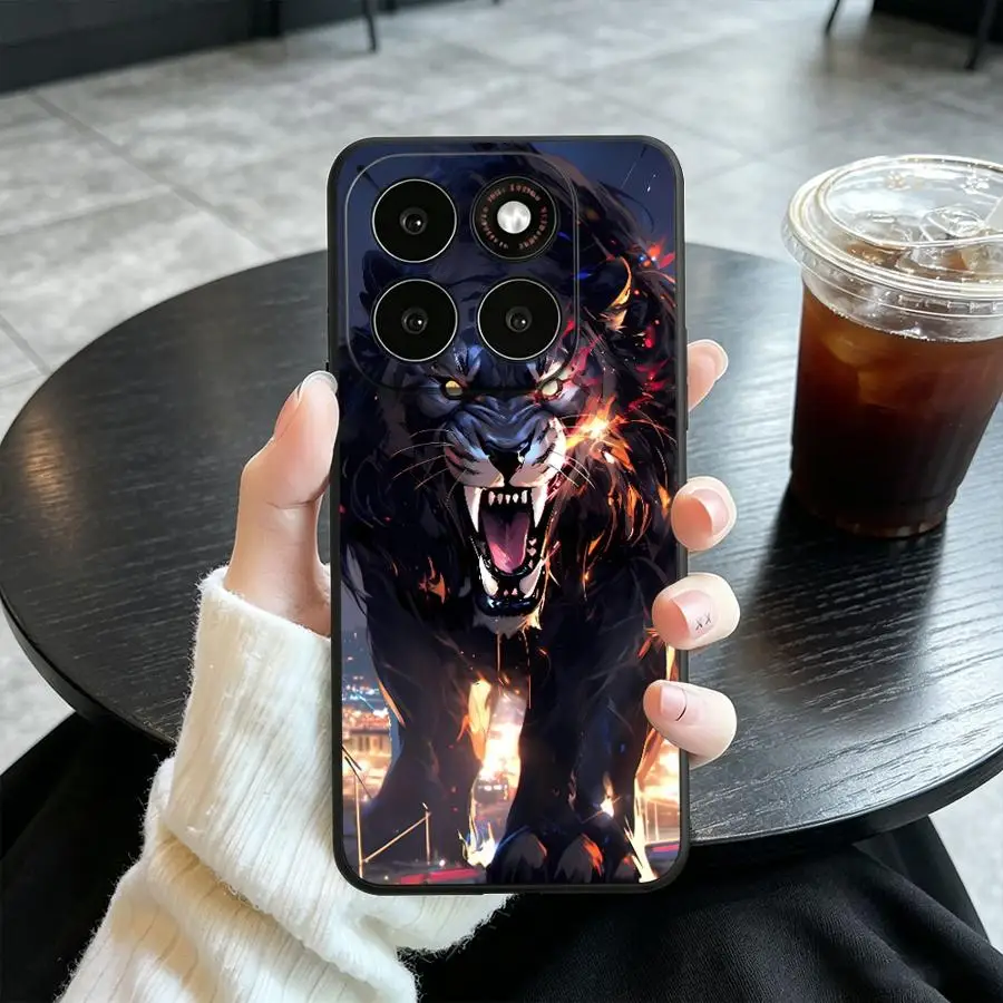 Case for Motorola G96 G22 G32 G71 G50 G53 G30 G85 G86 G52 G51 G73 Edge 70 50 40 20 Pro 30 Lite S30 G60s Phone Cover Tiger Ink view 4