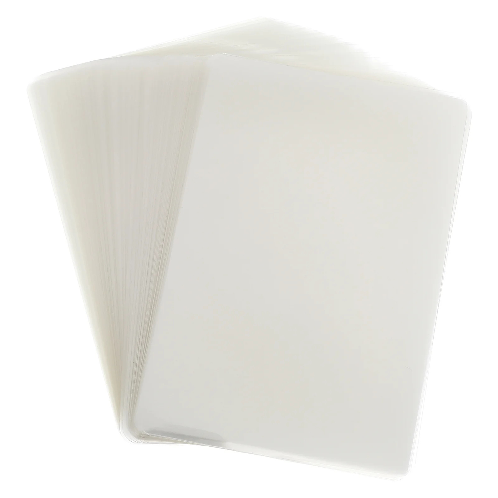 

200 Pcs Thick Laminating Pouches Double Sided Sticky Tape Film Paper Thermal Printer