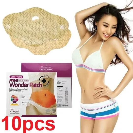 5PCS MYMI Wonder Slimming Patch Slim Weight Loss Burning Slime Beauty Health Parches Para Bajar De Peso Perdre 10 Kg Rapidement