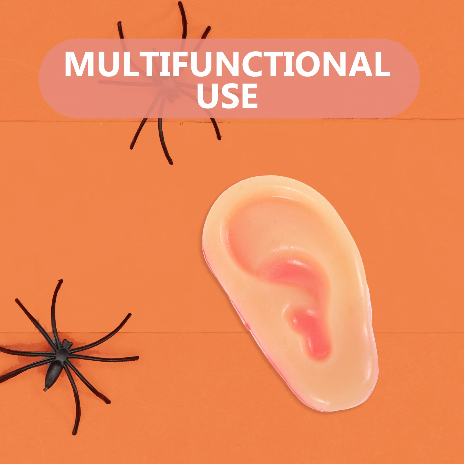 

10pcs Realistic Fake Fake Decor Simulation Ear Prop Halloween Prank Fool Day Cosplay Simulated Ear Stage Decor