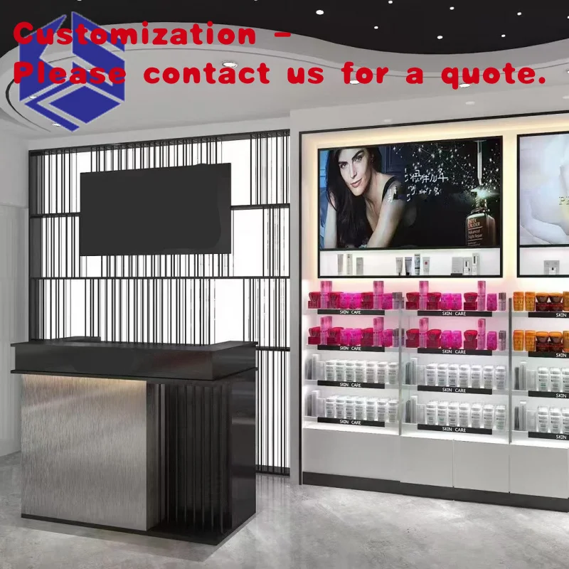 custom.Customized Modern Display Cabinet High-End Fashionable Cosmetics