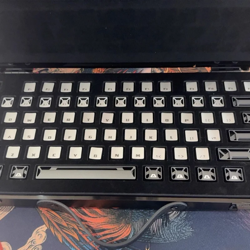 Aluminum Alloy Keycap Custom Keycaps CNC N²/Neural Node  Mechanical Keyboards CNC