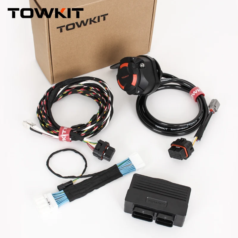 For VOYAH FREE Trailer Wiring harness Eur 13/7 pin trailer RV tail light signal Australia 12/7 pin CANbus Trailer controller