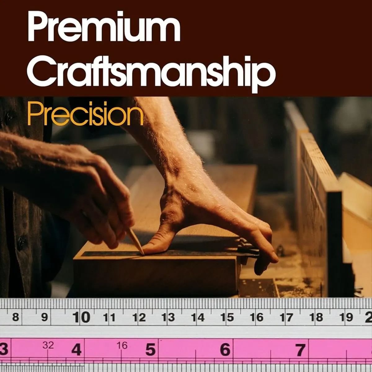 【POPULAR PICK】12+6 Inch Metal Ruler Set-Straight Edge Ruler Has Both Imperial and Metric Measurements, Perfect for DIY Projects,