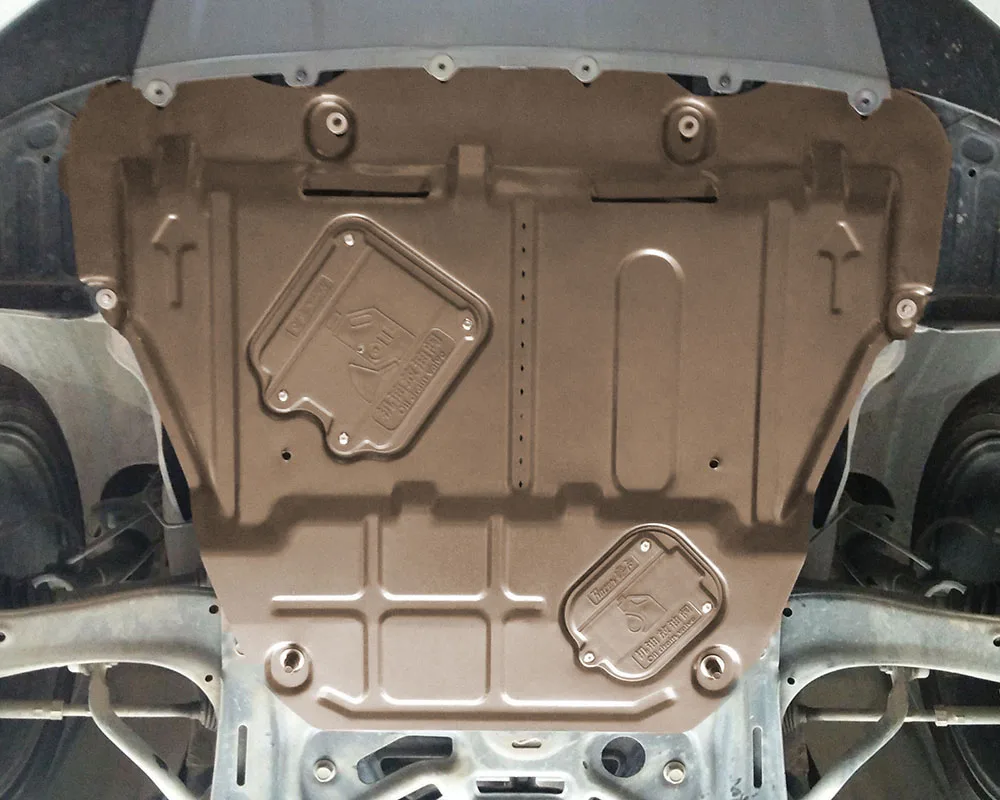 تحت المحرك الحرس سبلاش درع الطين الحاجز غطاء الطبق درابزين قطعة من نسيج حامي ل GAC Trumpchi GS4 2015-2017 1.3T 1.5T