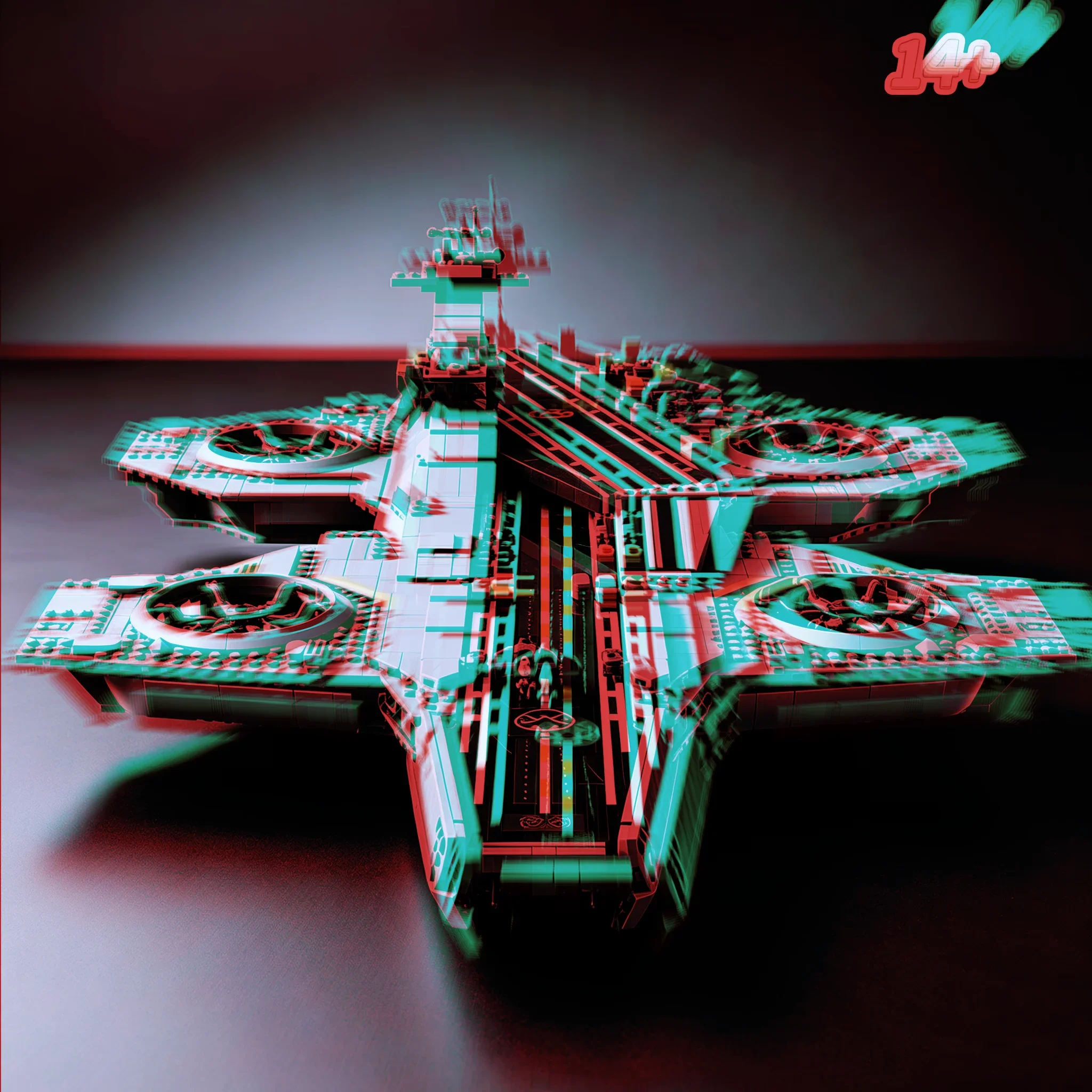 in stock Collectors' Edition 3057pcs Helicarrier Model Building Kit Blocks Bricks Battleship Assemble Model Party Gifts