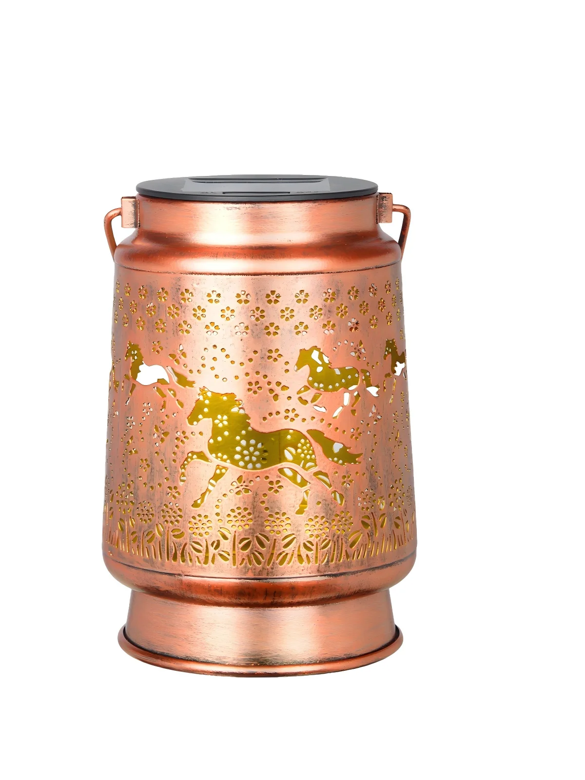 ไฟโซลาร์รูปม้า ของขวัญสำหรับคนรักม้า ของขวัญวันเกิด วันคริสต์มาส วันแม่ ไฟตกแต่งโลหะสำหรับลานบ้าน