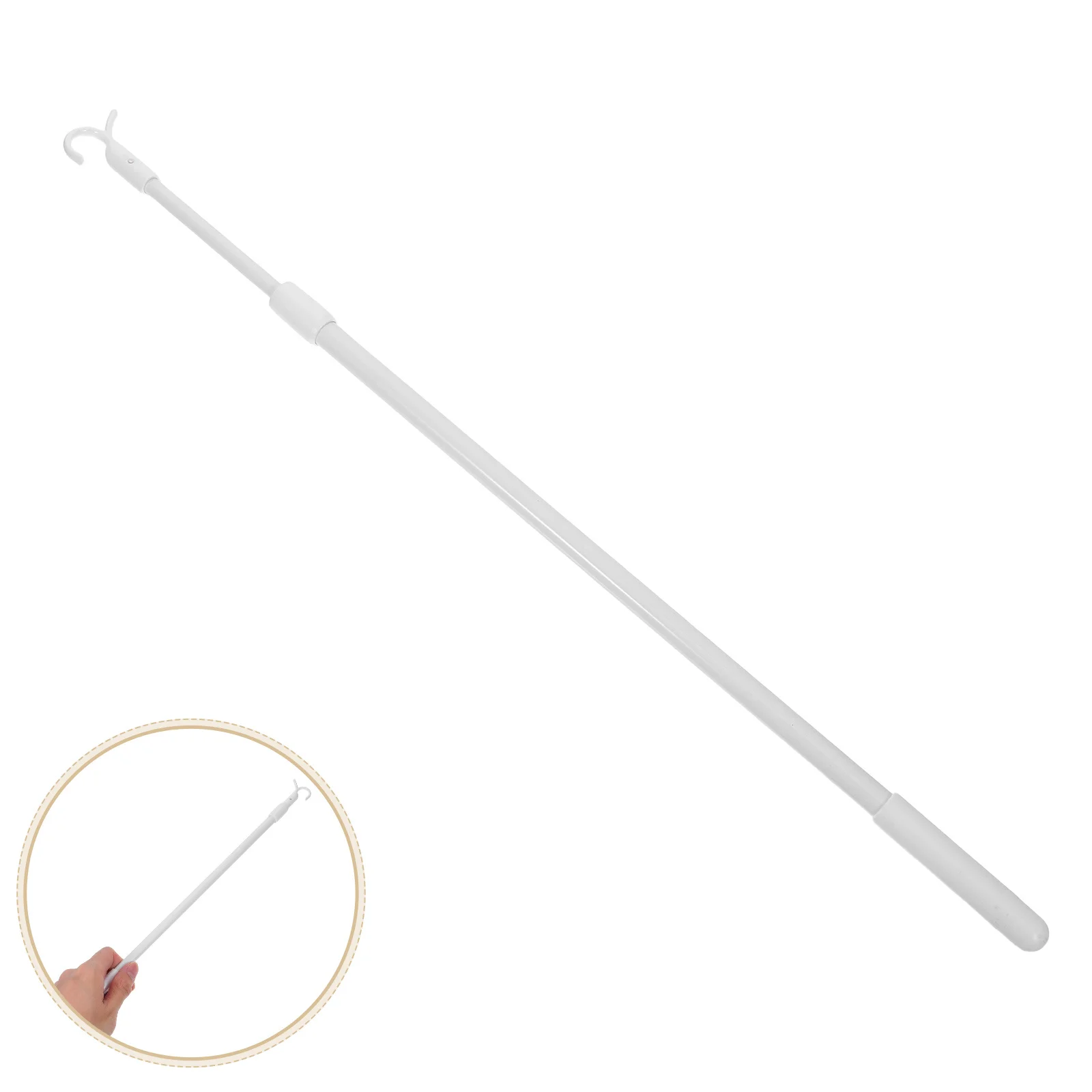 

Compact Lightweight Blind Wand Aluminum Alloy Adjustable Curtain Puller for Effortless Operation Drapery Wand