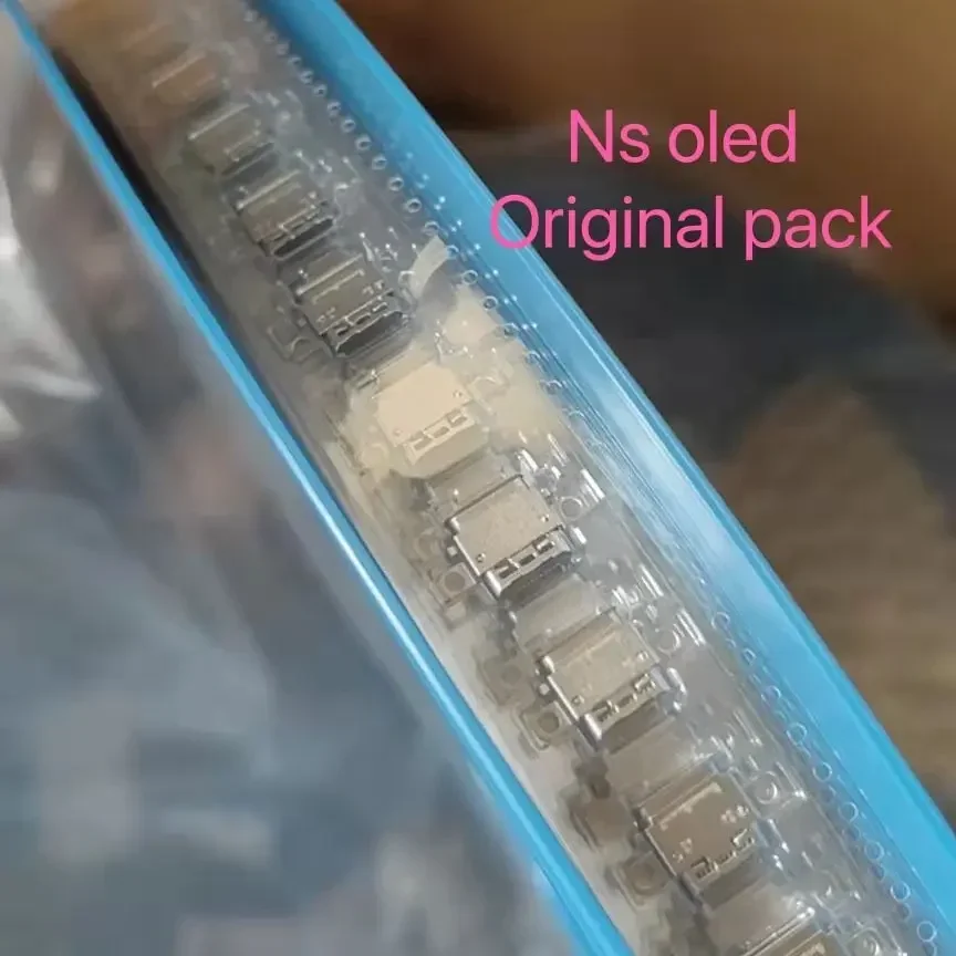 

50pcs Original 100% New for Nintendo Switch Oled NS OLED Console USB Type-C Power Charging Socket Port Connector