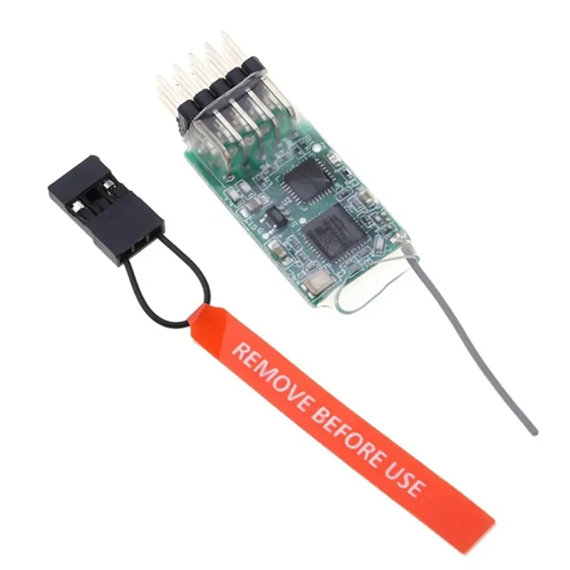 Top-2X 4100E 2.4Ghz 4Ch Receiver DSM2 Mini FULL RANGE +800M 4100X RC Airplane For JR /  Transmitter