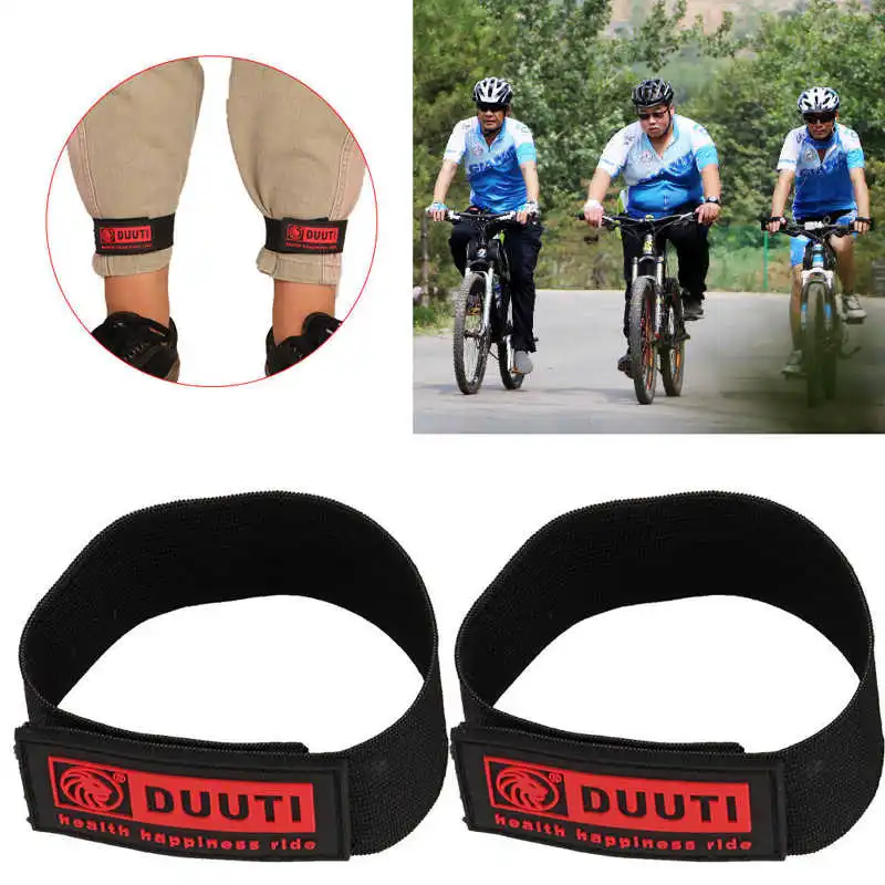 DUUTI 2pcs  Leg Band Elastic  Puttee  Belt Bike Leg Bands Bike Ankle Leg Bind Bandage Riding Equipment