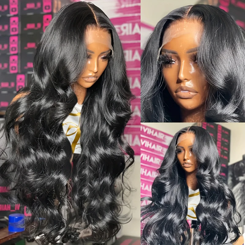 Boby wave 13x6 hd lace frontal human hair wig 13x4 lace front wigs Pre Plucked 30 40 inch Brazilion wig for Women Choice image 2