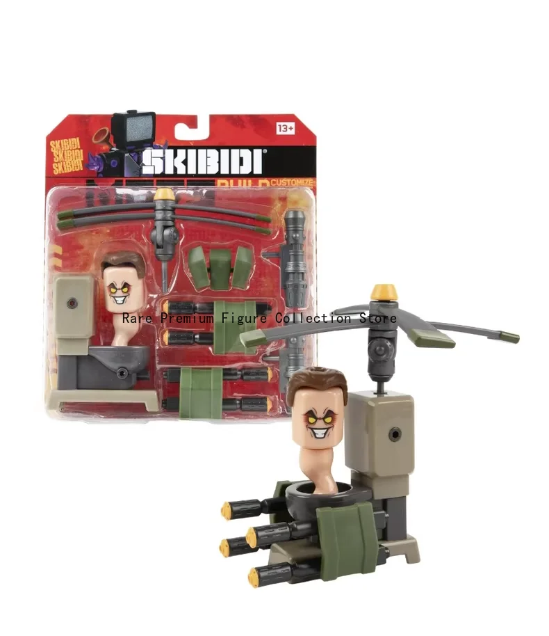 

Brand New Sealed SKIBIDI Toilet Action Figure Set with Intact Packaging,Complete Accessories & Rich Details for Model Toy Lovers