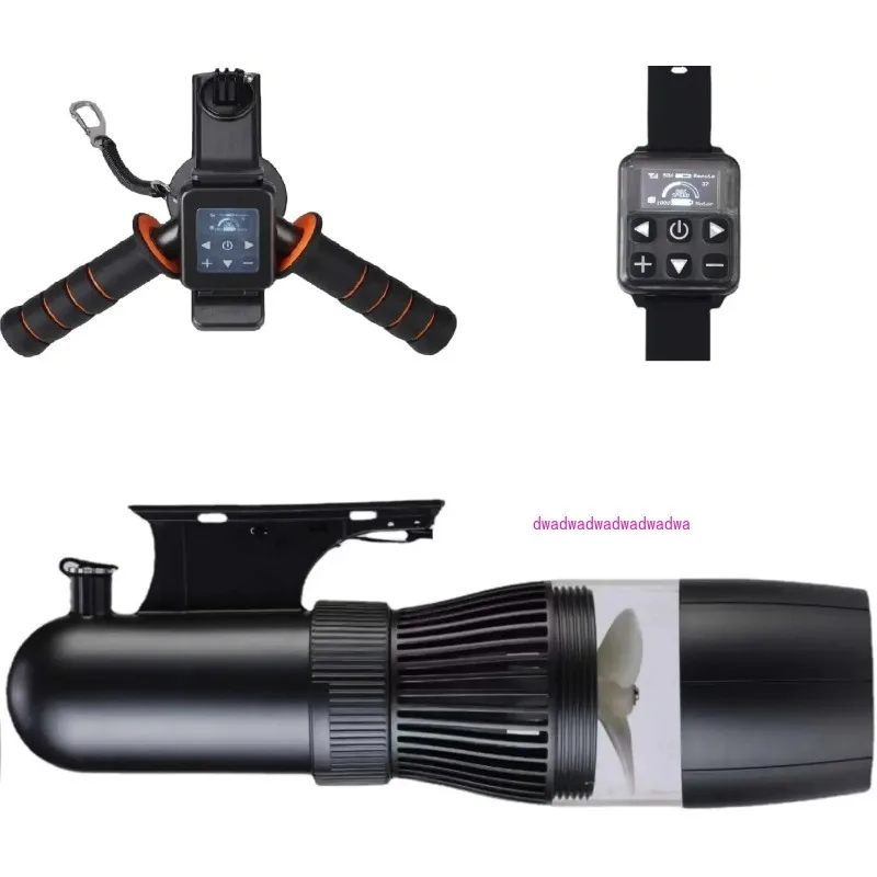 

500W Electric Underwater Scooter 40M Free Diving Brushless Motor 60mins Removable Battery Water Scooter114