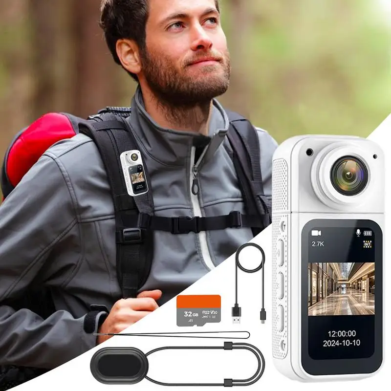 Камеры для большого пальца, камера с аудио-видео записью, видеокамера, электроника, громкая связь, спортивное видео для путешествий, прогулок на домашних животных