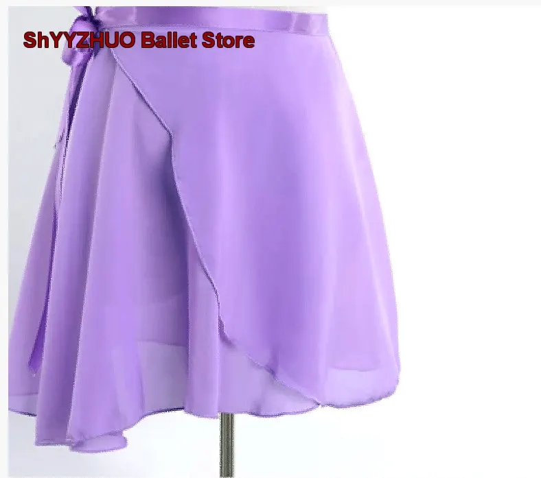 Women's Adult One-Piece Dance Dress Half Skirt Practice Shorts Children's Jumping Skirt Tutu Kids