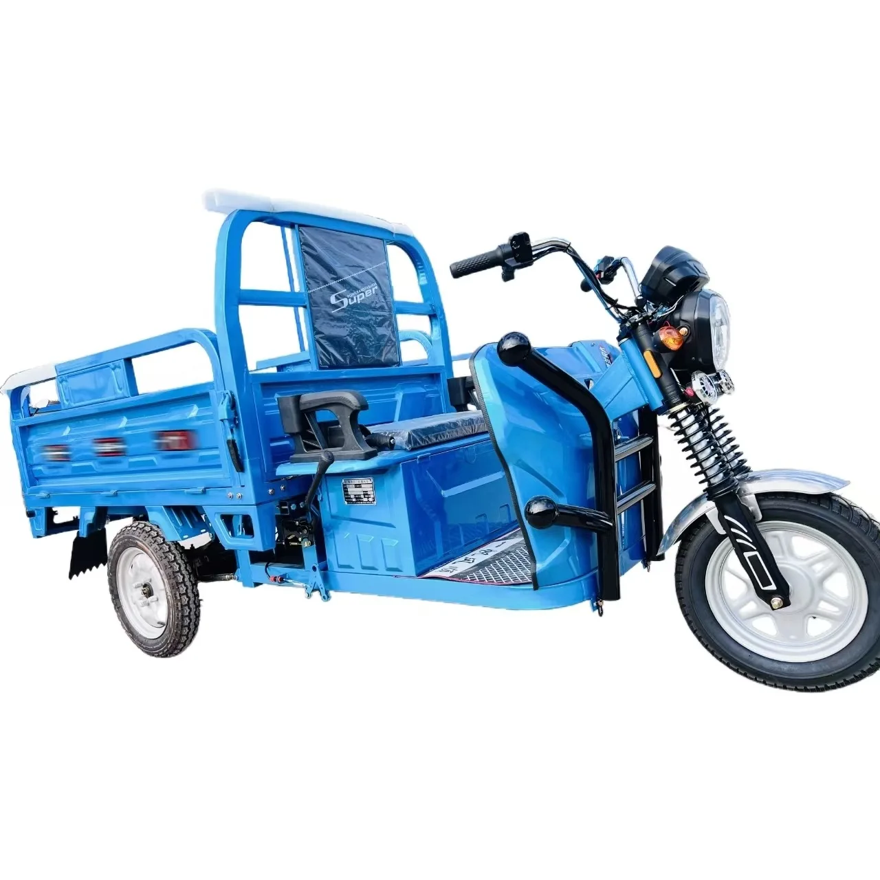 Clearance Cargo Tricycle Electric Adult Electric Tricycles Cargo 60V 1000W Tricycles Controller Dual 18 Tube