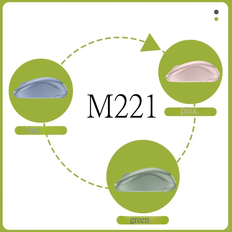 Logitech M221 Keys Are Softer Than Flipping Books, and With Rubber Scroll Wheels and Silenced Feet, The Sliding Is Almost Silent