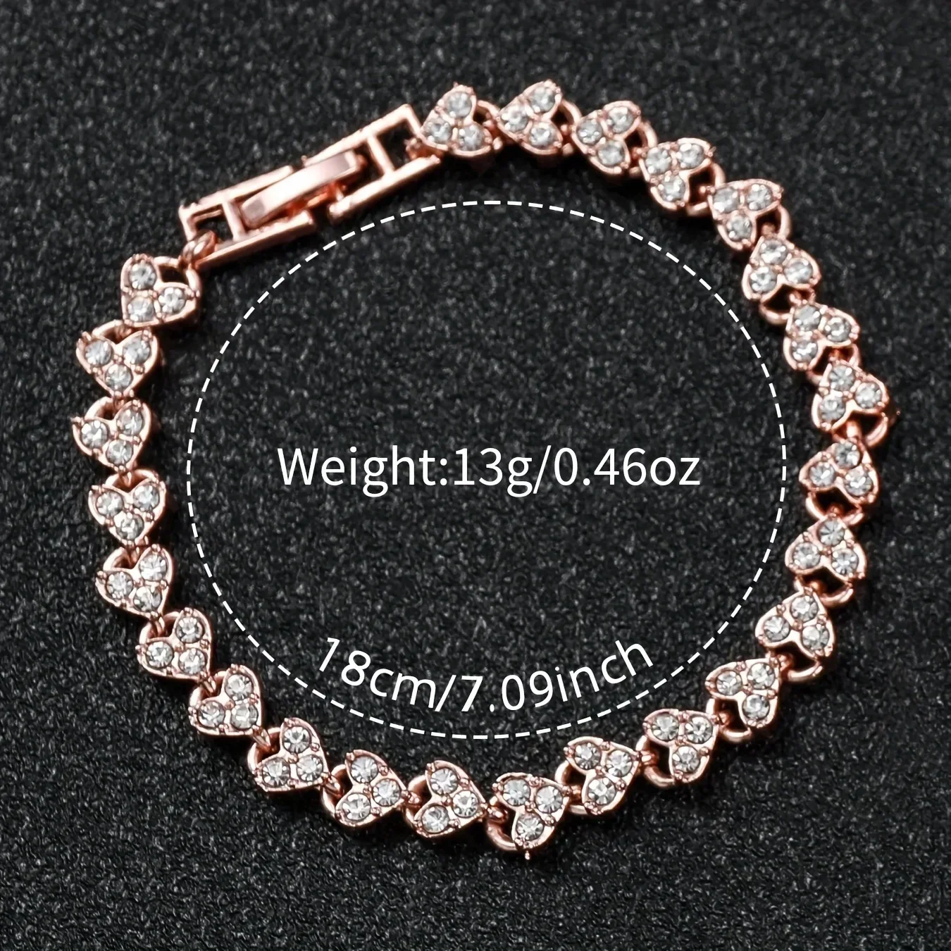2pcs/set Women's Flower Rhinestone Fashion Quartz Watch Analog PU Leather Wrist Watch & Bracelet, Gift For Mom Her image 5