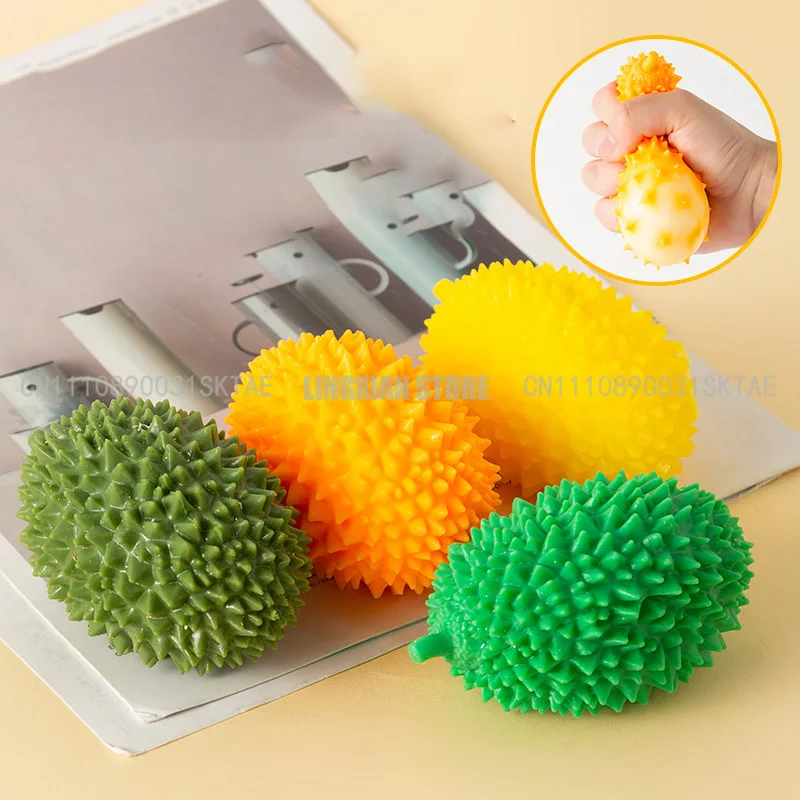 

Cute Durian Stress Relief and Release Pinch Fun Children's Fruit Hand Pinch Stress Relief Toy Party Favors